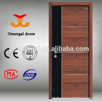 Puerta de madera de tablero de melamina residencial